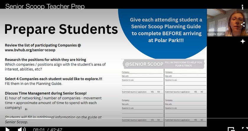 Senior Scoop Teacher Prep